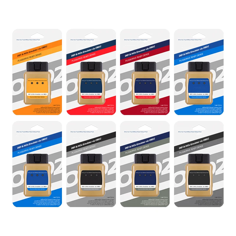 Adblue OBD2 AD синий эмулятор 9 в 1 для грузовиков VOLVO Adblue/DEF Nox через DAF |