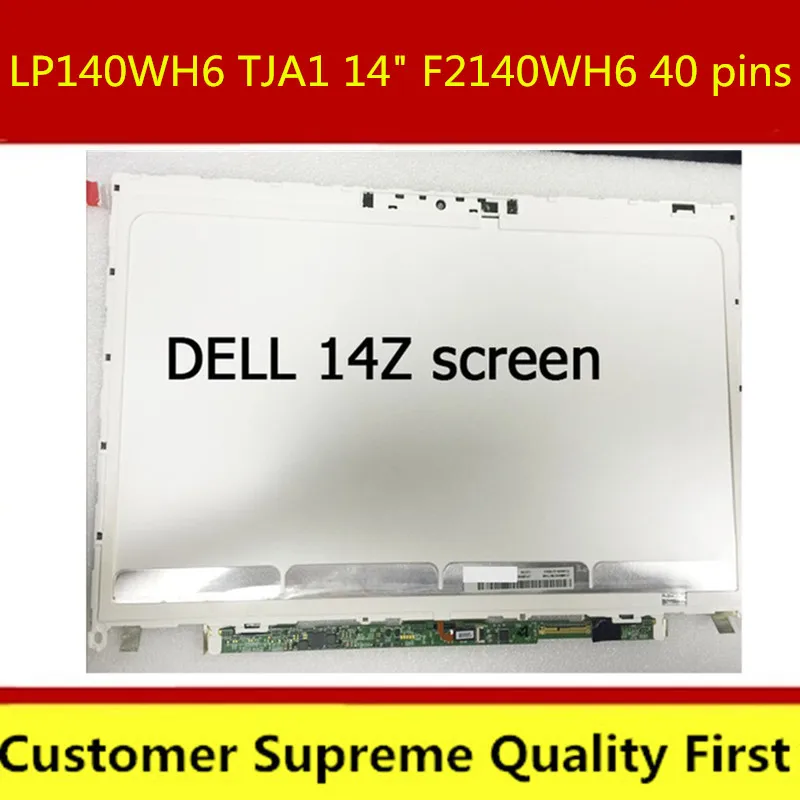 Original New lcd display for dell xps 14z screen LP140WH6 TJA1 14" F2140WH6 Laptop LCD Screen |