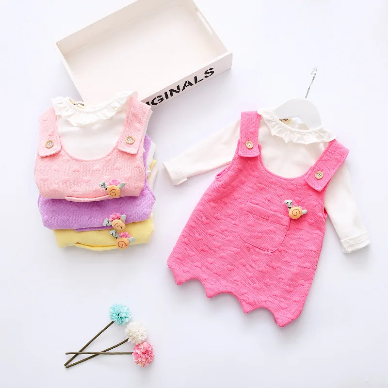 Лидер продаж 2017 года модное весеннее платье для маленьких девочек хлопковые