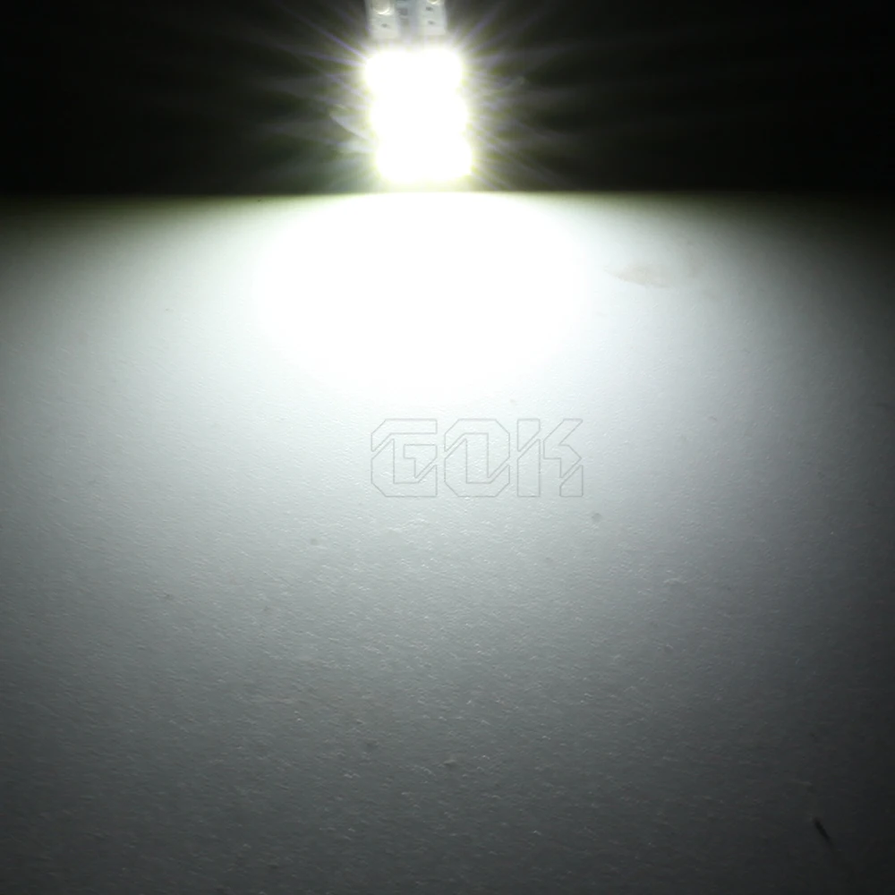 Оптовая продажа Автомобильные светодиодные лампы 100 шт./лот T10 6smd 5050 led w5w LED canbus