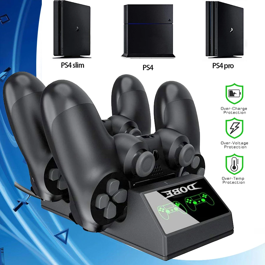 2019 PS4/Pro/тонкий контроллер зарядное устройство геймпад USB быстрая зарядка док