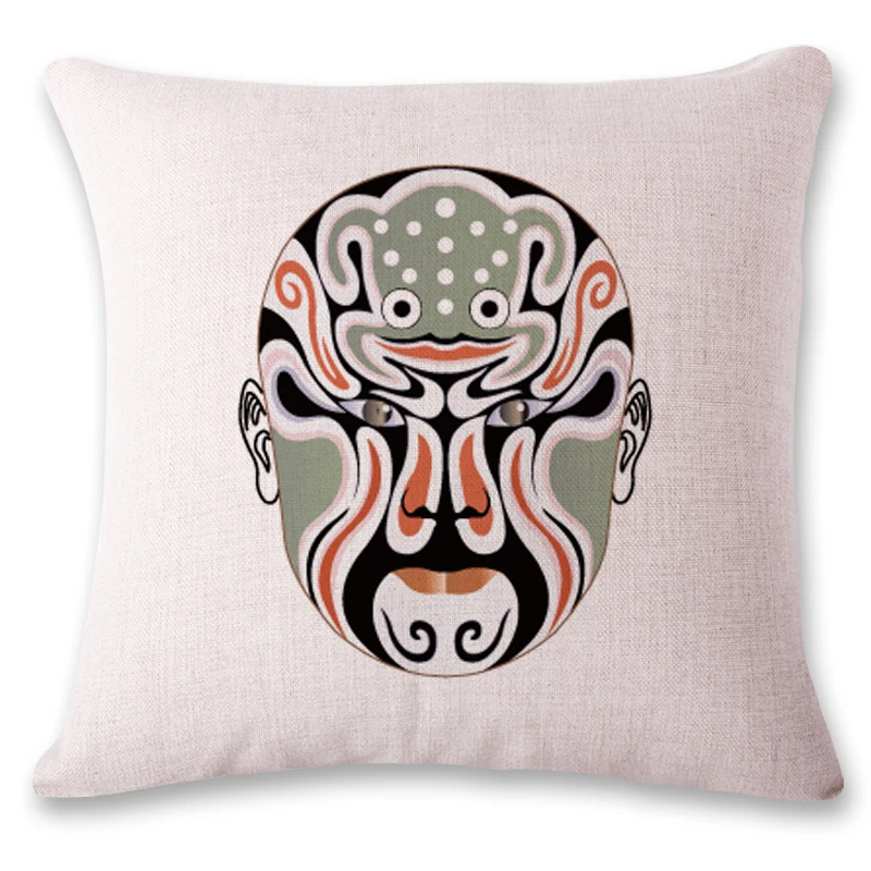 2019 китайский стиль Пекинская опера маска офисное кресло поясничная поддержка