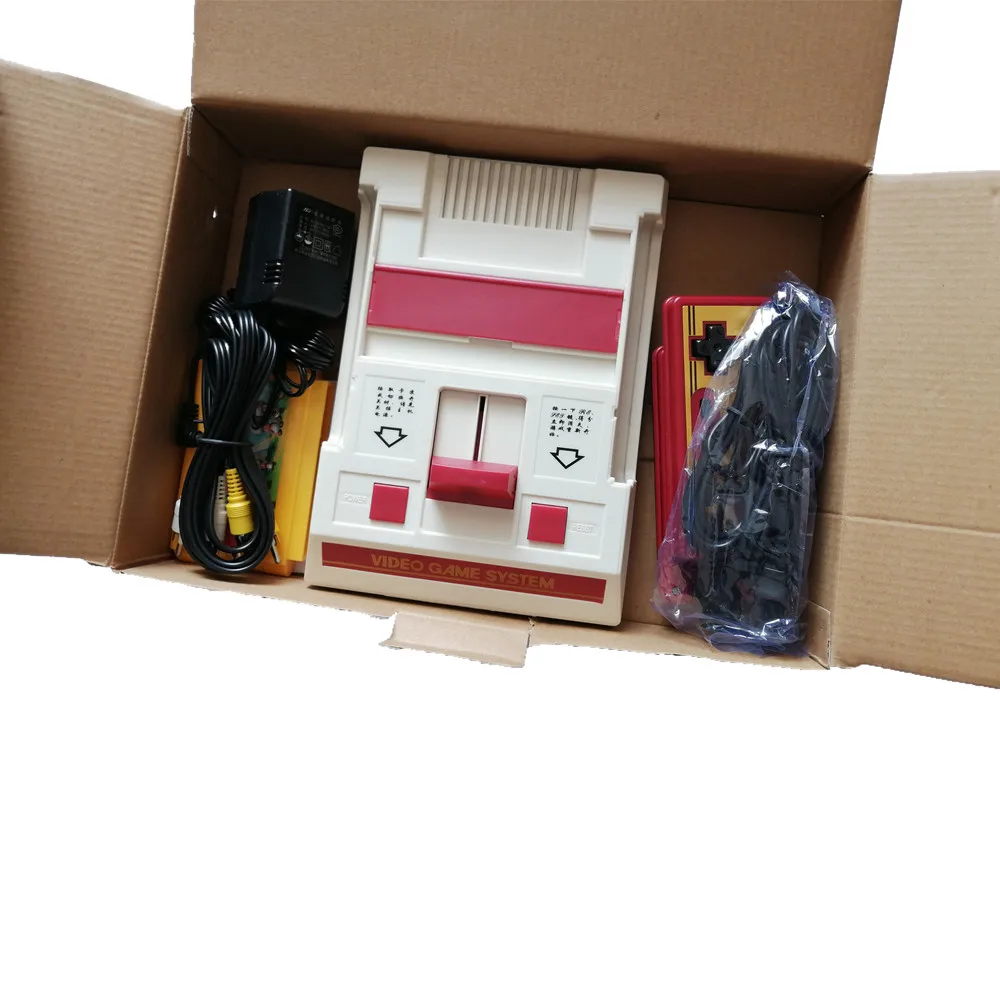 

NEW 1PCS Mini D99 Video Game Console Insert 500 IN 1 Handle games FC Cards Classic Family TV Games player for Children Gifts