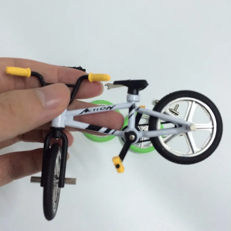 Металлический мини BMX Finger Mountain BikesToys mini-finger-bmx bicicleta de dedo креативный игровой