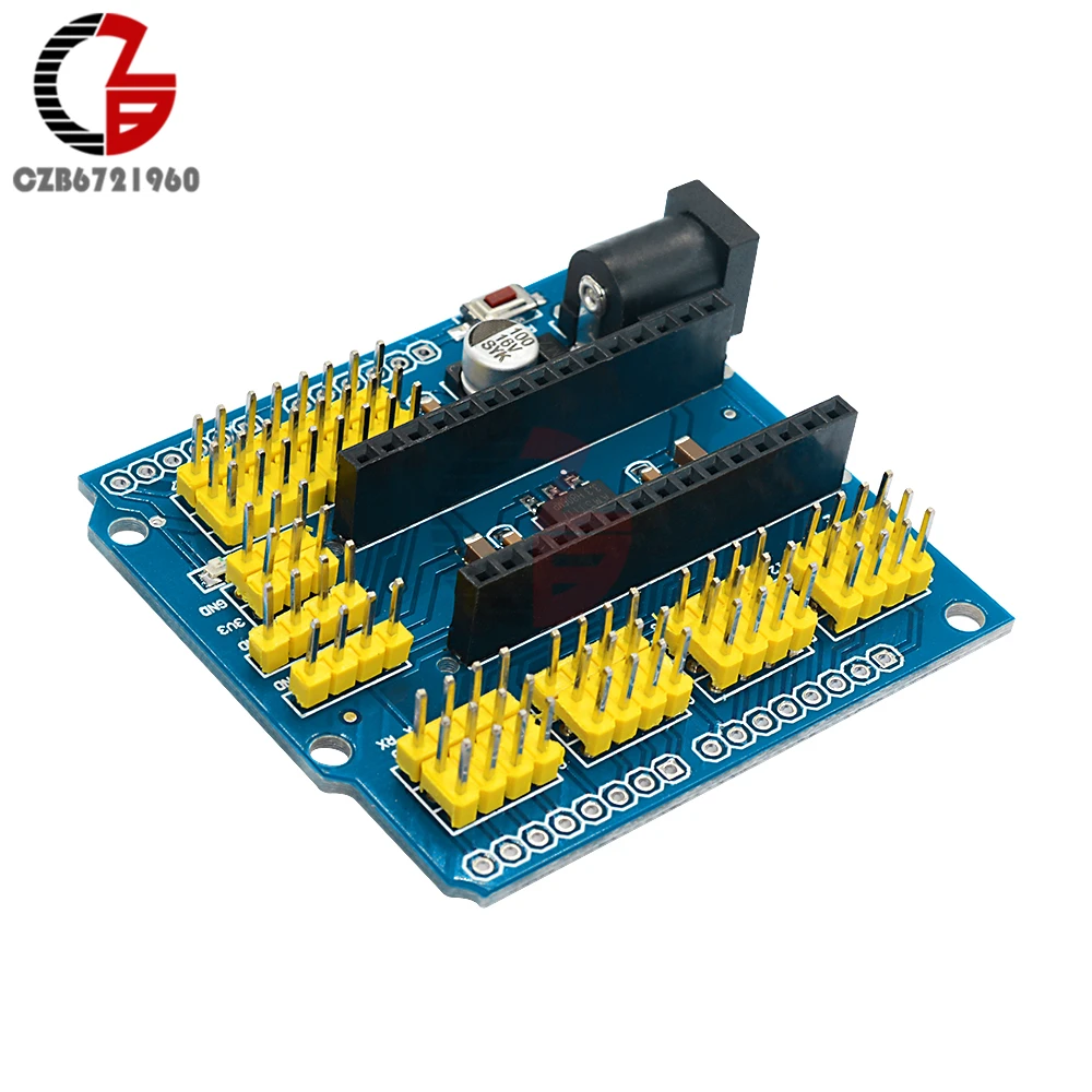 NANO I/O датчик расширения модуля щит IEC PWM сервопривод аналоговый AREF для Arduino UNO R3 Nano V3.0 3,3 В выход один