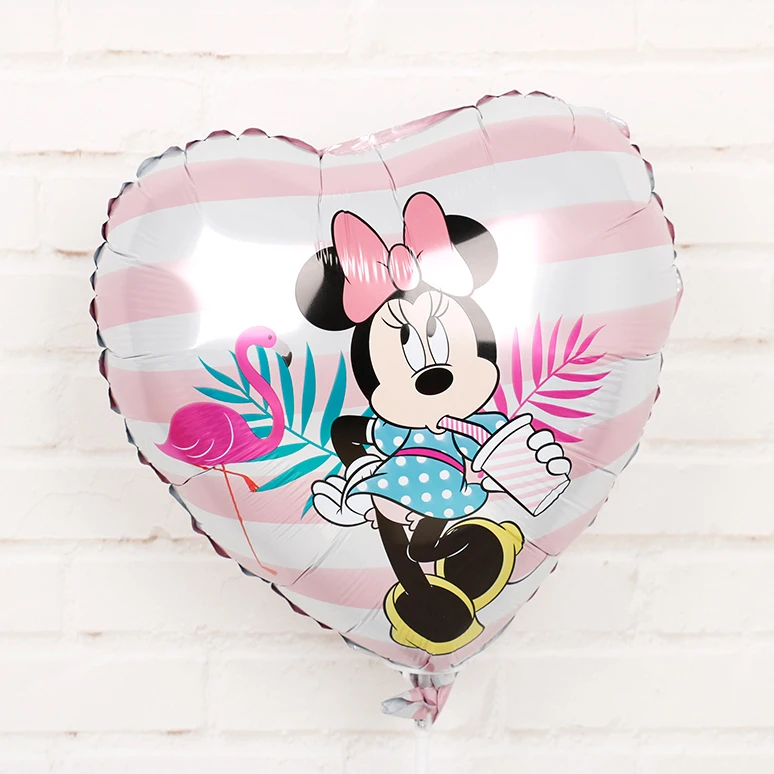 18S03601 45x45cm 1 шт Микки Минни фольгированные шары День рождения украшения детский душ мальчик девочка Globos Микки Минни принадлежности для тематической вечеринки баллон - Цвет: 18S03601 45x45cm