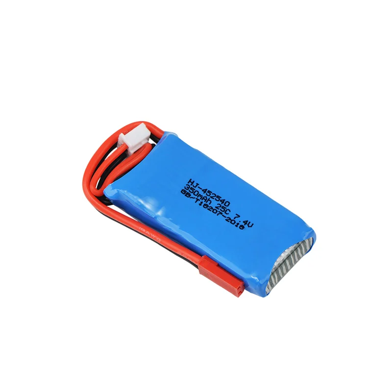 Высококачественная Lipo батарея для дрона MJX X401H X402H 7 4 В 350 мАч 25C 2S|Детали и