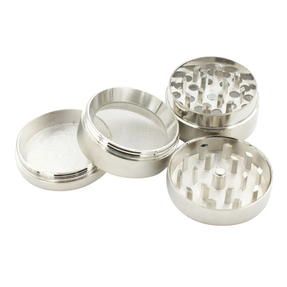 

4-layer Aluminum Herbal Herb Tobacco Grinder Smoke Grinders herb grinder Cigarette Accessories