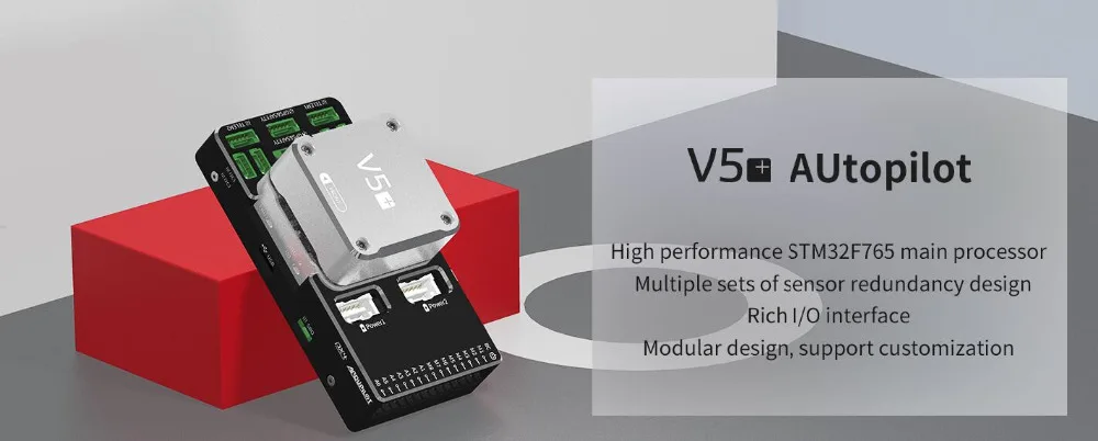 CUAV RC части V5+ автопилот Контроллер полета для FPV Дрон Квадрокоптер вертолет Pixhawk