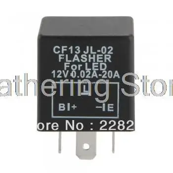 Electronic LED Flasher Relay for Car Turn Signal Blinker Light B.L.E Type 3Pin