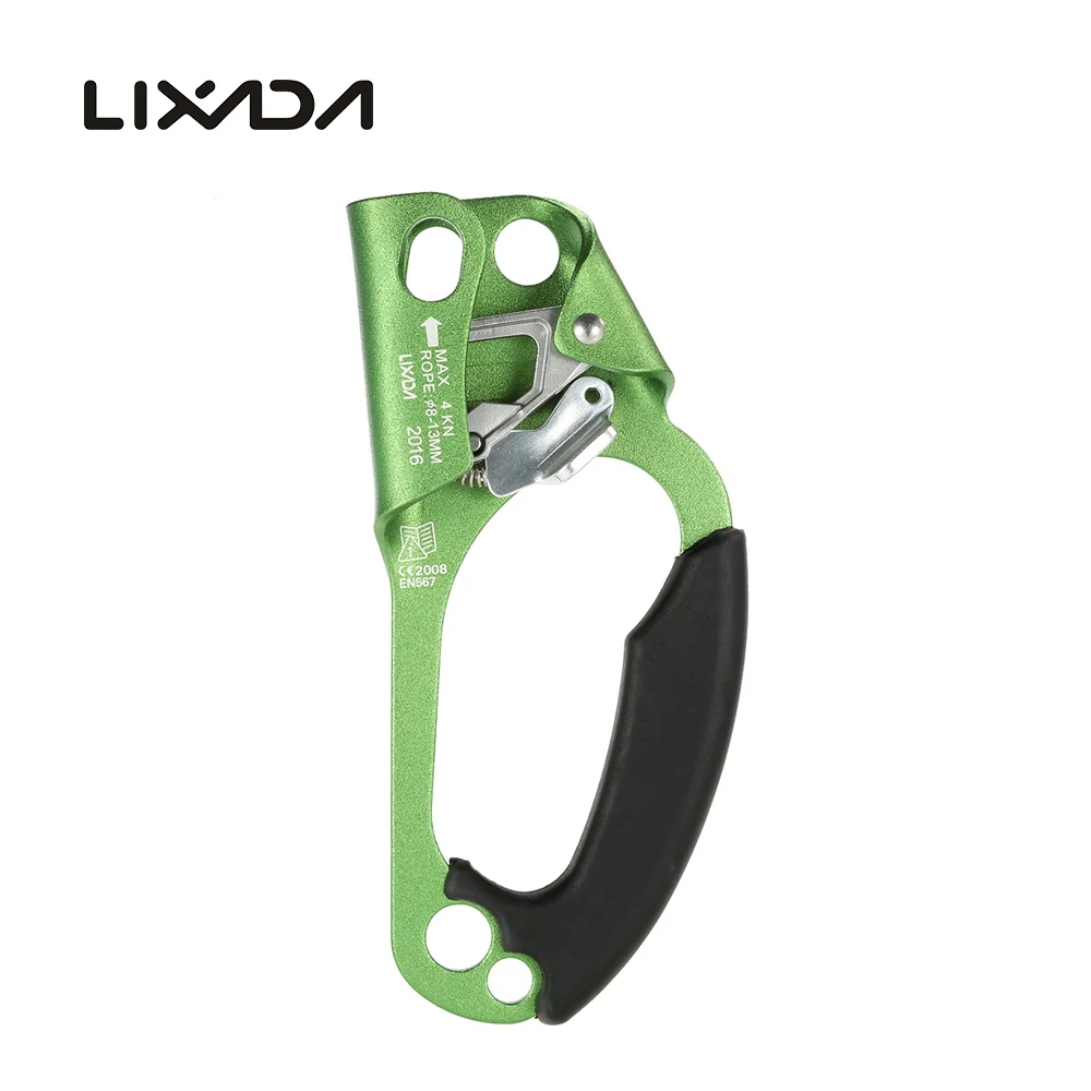 

Lixada Right Hand Ascender Professional Arborist Rock Climbing Mountaineer Hand Ascender for 8-13mm Rope Climbing Caving Rescue