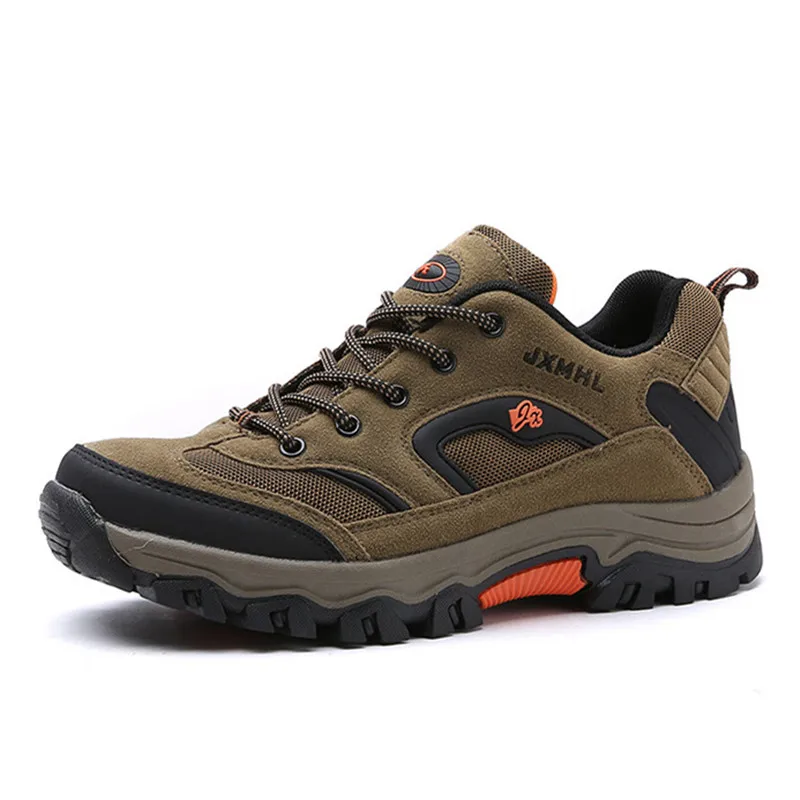 brown MIXIDELAI/большие размеры 39-47; модная мужская обувь; удобная Водонепроницаемая Уличная Повседневная Обувь На Шнуровке; сезон весна-осень; резиновые кроссовки - Цвет: brown