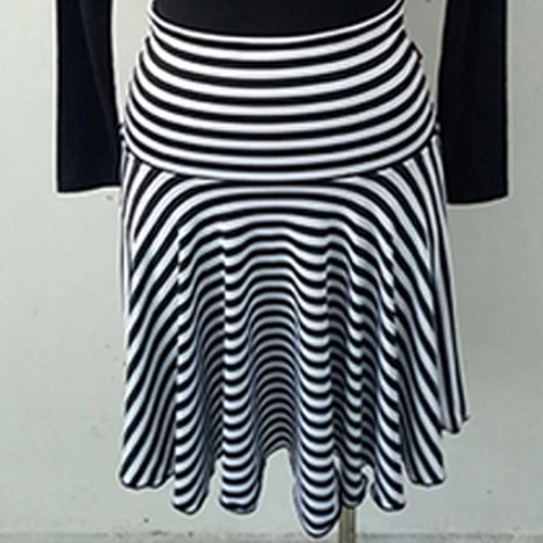The zebra stripes Новая коллекция женских взрослых латиноамериканское танцевальное юбка для танцев для взрослых квадратная танцевальная юбка платье содержит - Цвет: The zebra stripes