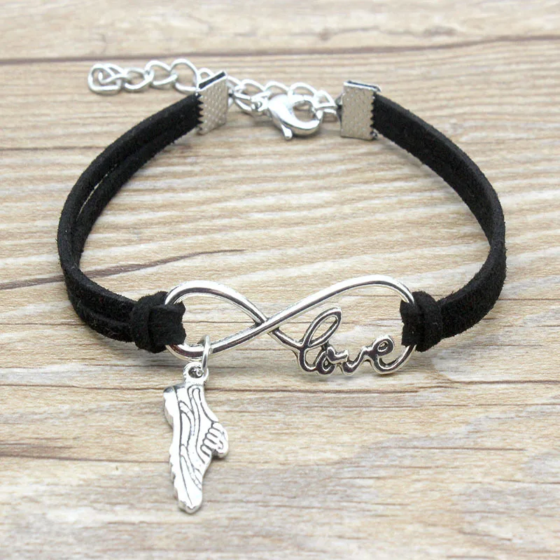 Новые популярные древние серебряные кроссовки Модель Бесконечность Символ