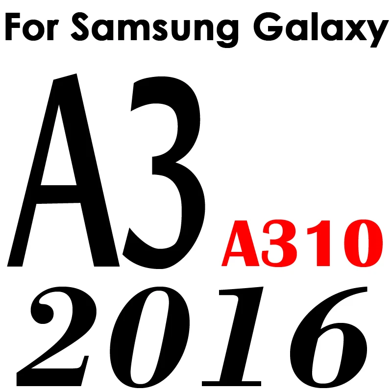 Прозрачная защитная пленка для задней камеры для samsung Galaxy A9 A7 A5 A3 A8 A6 Plus закаленное стекло - Цвет: A3 2016 A310