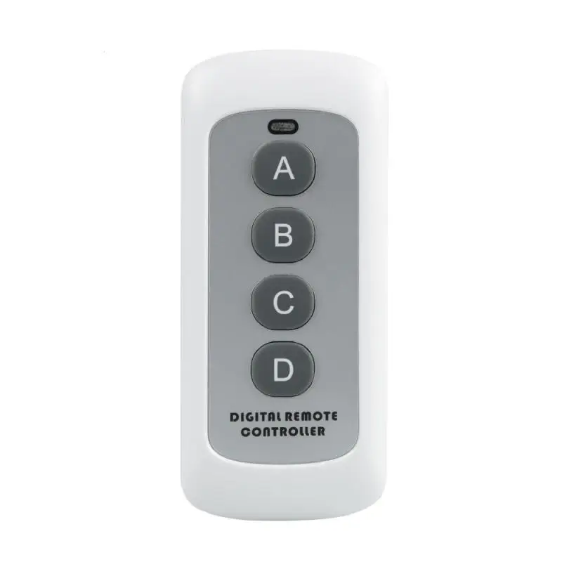 Universal 433MHz RF Remote Control 4 Channel Learning Code 1527 Transmitter Key Fob DC 12V Mini Wireless Garage Gate Opener S2 |