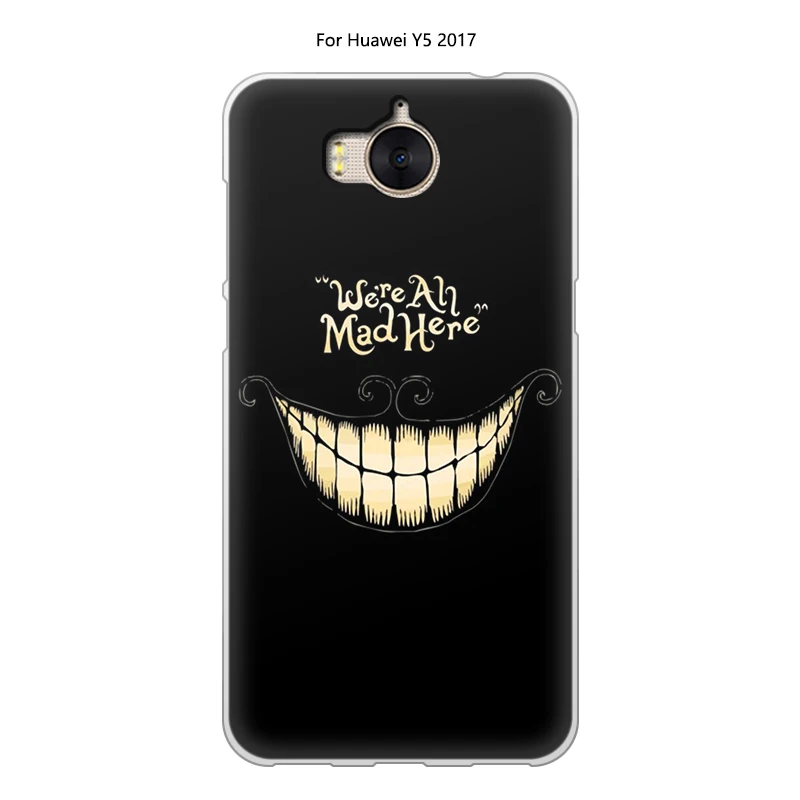 JURCHEN TPU для Huawei Y6 2017 чехол с мультяшным принтом мягкая задняя крышка телефона / Y5 5 0