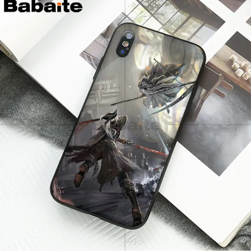 Роскошный высококачественный защитный чехол Babaite bloodborne DIY для мобильных телефонов Apple iPhone 8 7 6 6S Plus X XS MAX 5 5S SE XR - Цвет: 5