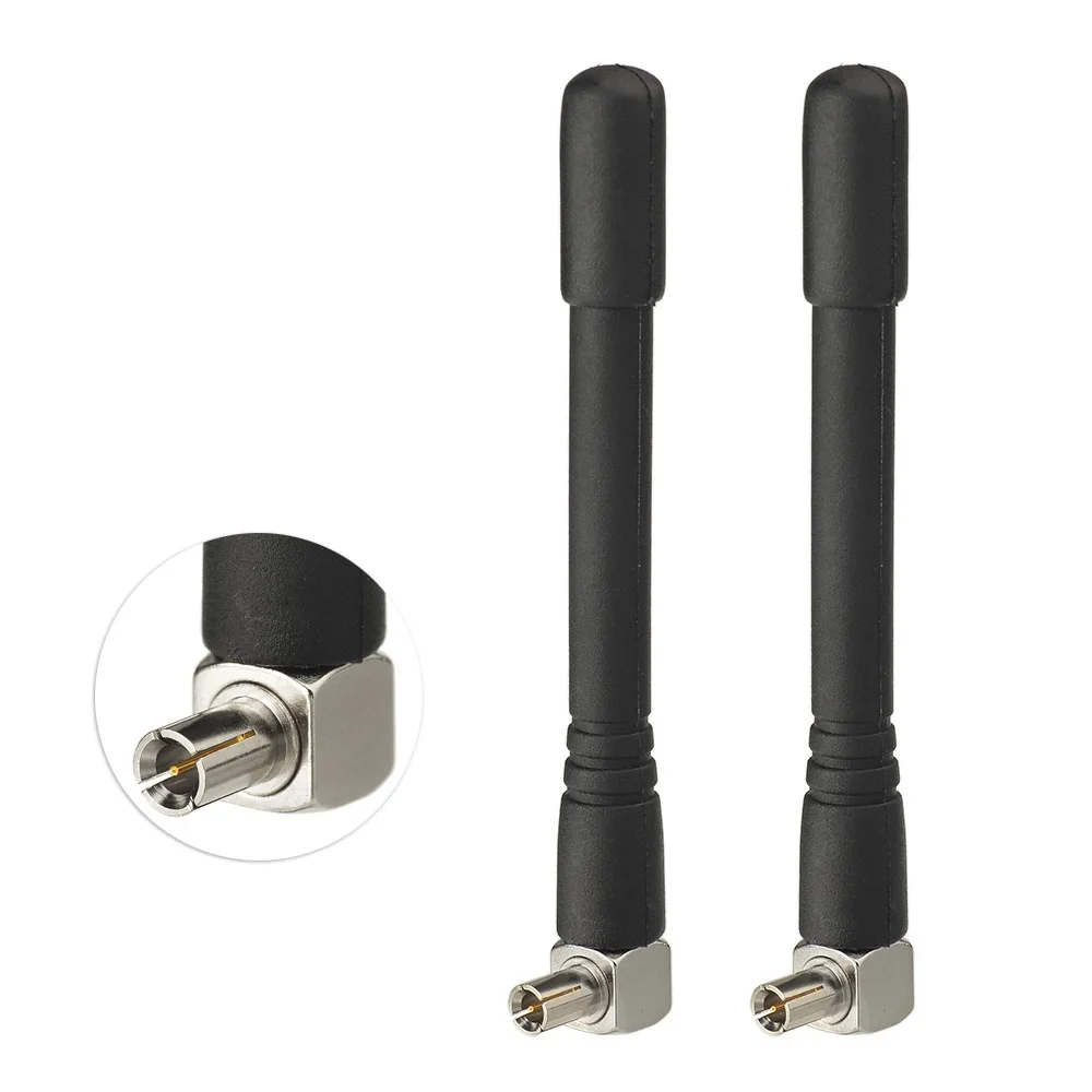 Eightwood 2 шт. 3dBi 4G LTE антенна TS9 Штекерный радиочастотный Разъем усилитель Сигнала