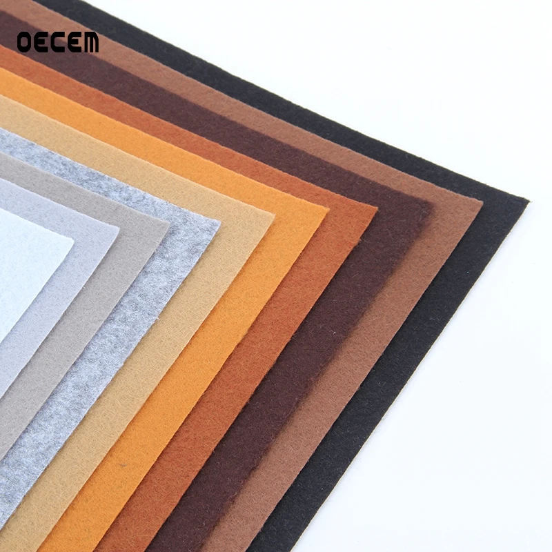 Полиэстер Фетр Ткань ткань поделки ручной работы Вышивание Домашний Декор