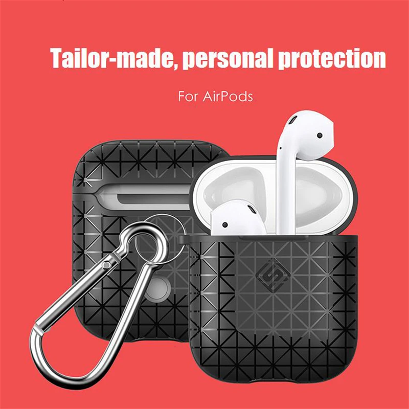 VETOMEET, Изысканная Текстура, Bluetooth, беспроводной чехол для наушников, для Airpods, силиконовый, TPU, ультра тонкий, для AirPods, чехол для зарядки