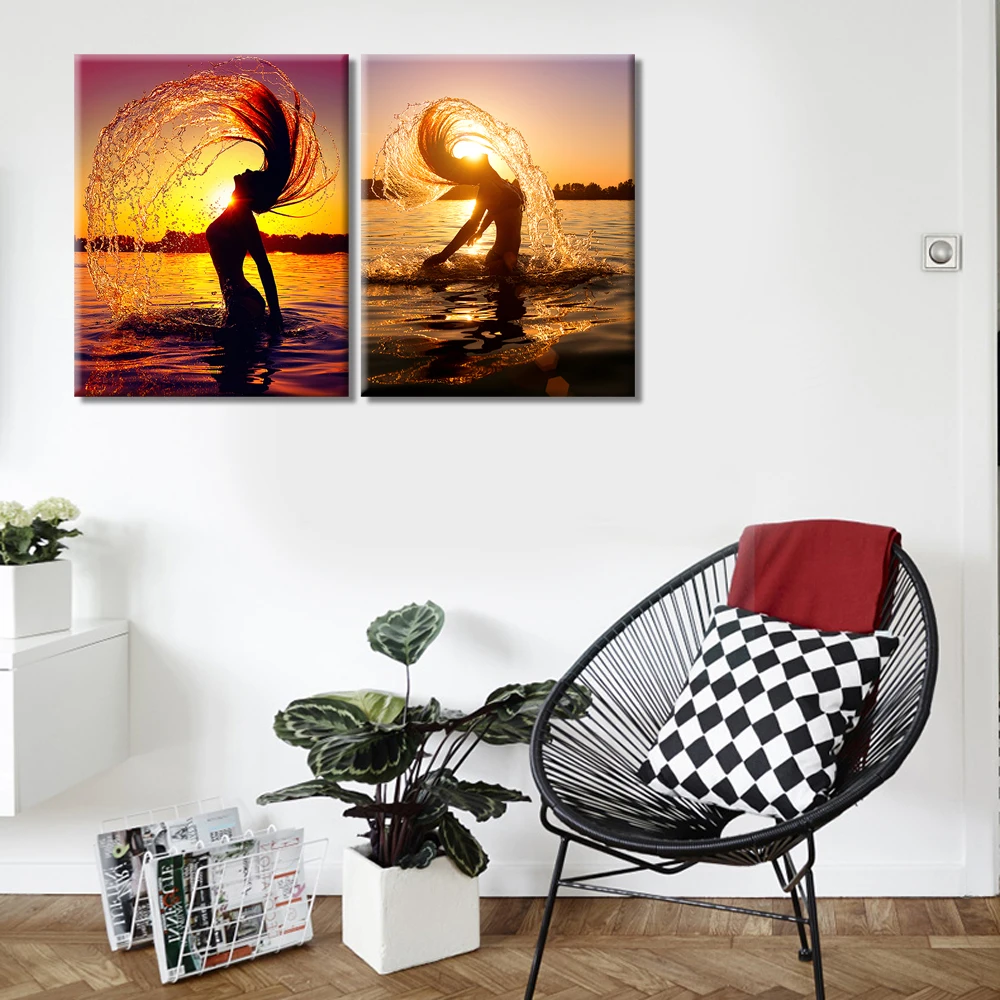 Визуальный художественный декор Бесплатная легкая стильная картина печать на