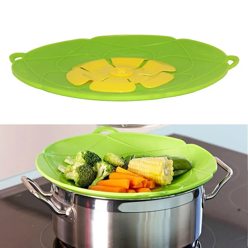 1 шт. силиконовая крышка кастрюля Пищевая чаши Пролитая пробка крышки для свежего