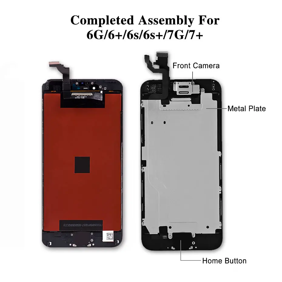 ЖК экран YWEWBJH AAA для iPhone 6 в сборе Plus 6s дисплей с сенсорным экраном сменный без