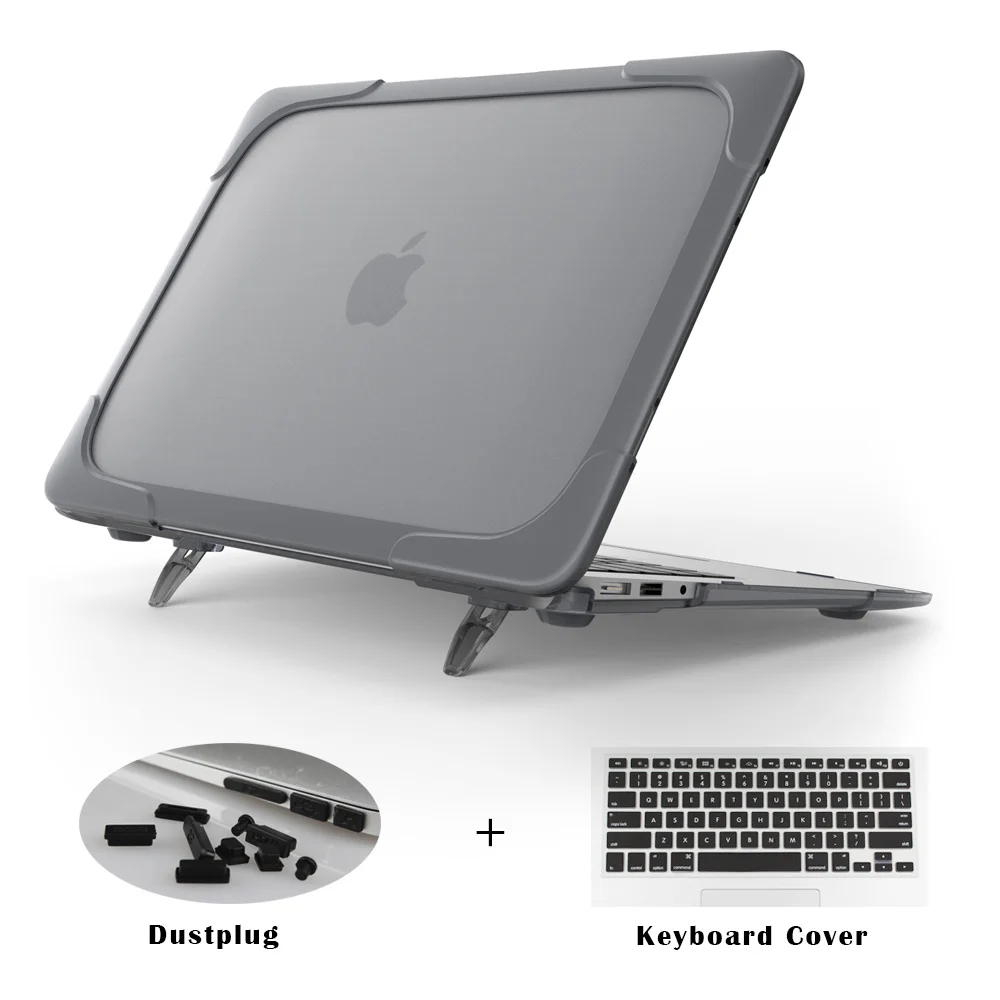 Новый чехол для Macbook Air 13 Pro Touch Bar ноутбука A1932 A1707 A1989 противоударный Mac book 11 12 15|case