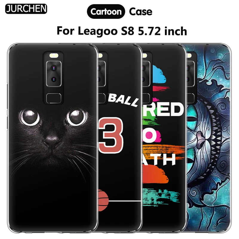Чехол JURCHEN для телефона Leagoo S8 чехол s с мультяшным милым модным цветком и кошкой