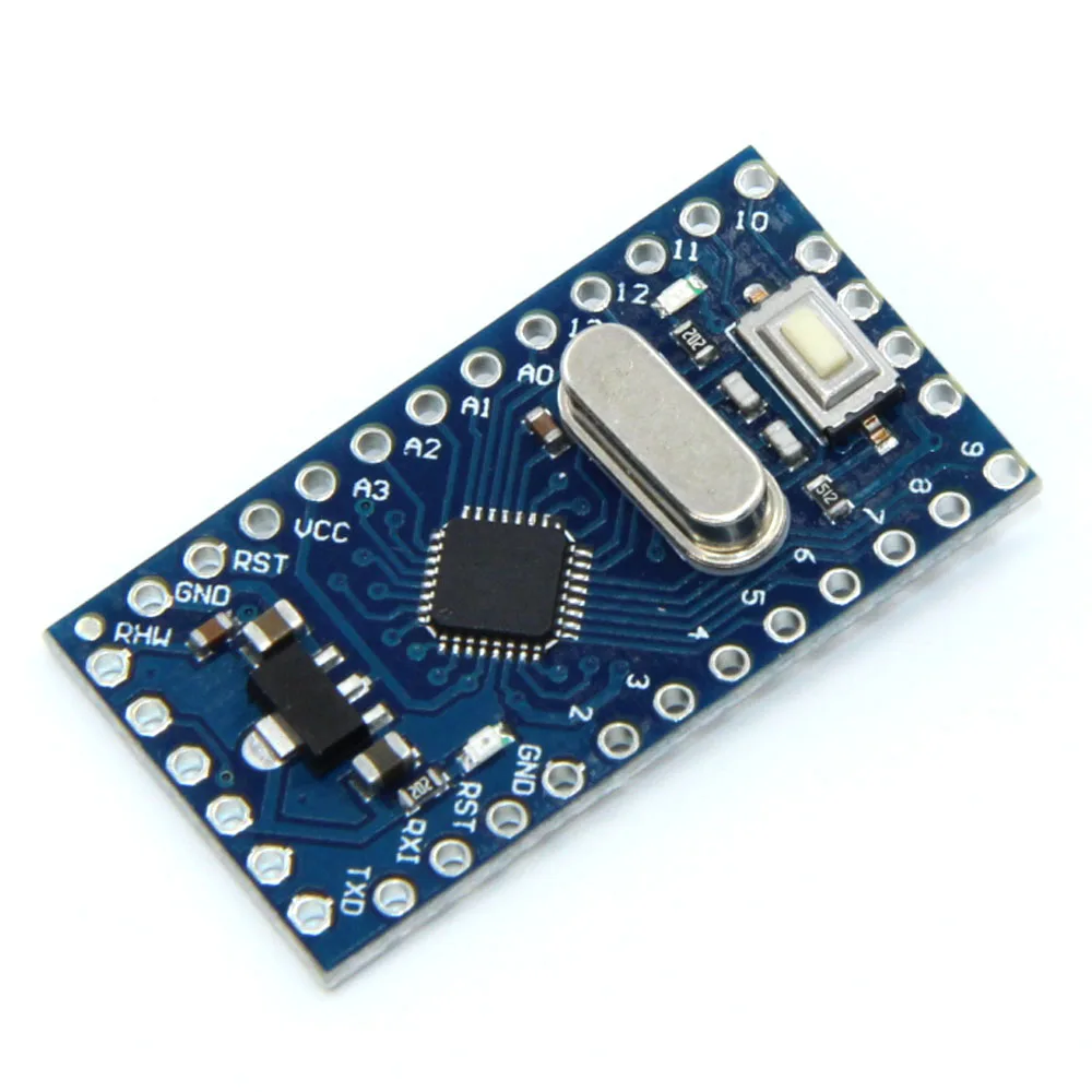 10 шт./лот pro mini atmega168 Pro Mini 168 ATMEGA168 3 В/8 МГц для Arduino|Запасные части| |
