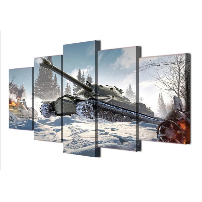 

Full Round Drill Resin Ribbon Mosaic Wedding Decoration War World Of Tanks 5D Diy Diamond Painting Cross Stitch 5pcsZP-2119