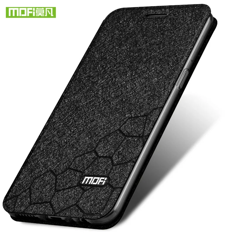 Чехол для xiaomi mi 9, кожаный чехол-книжка Mofi, чехол для xiaomi 9, силиконовый чехол для задней панели из ТПУ mi 9, чехол 6,39 дюйма - Цвет: Black