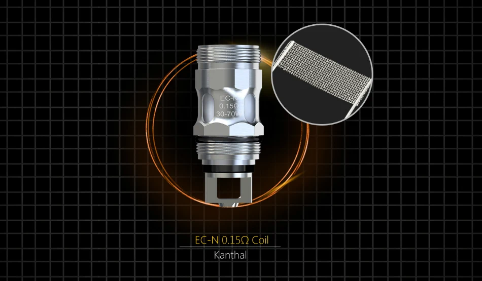 5/10 шт. Eleaf линия голов EC EC-M/EC-S 0.3ohm/0.5ohm катушки для iJust 2/iJust S/Melo 3 катушки iJust2 спираль головы EC для электронной сигареты
