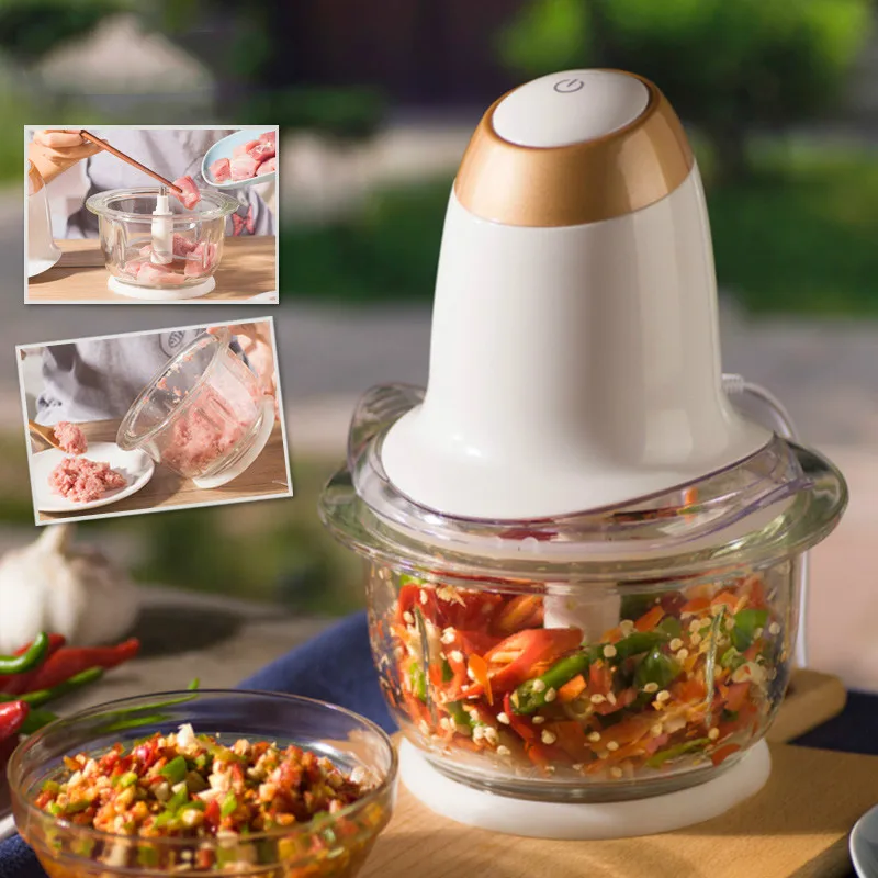 Измельчитель для измельчения мяса использует небольшую электрическую