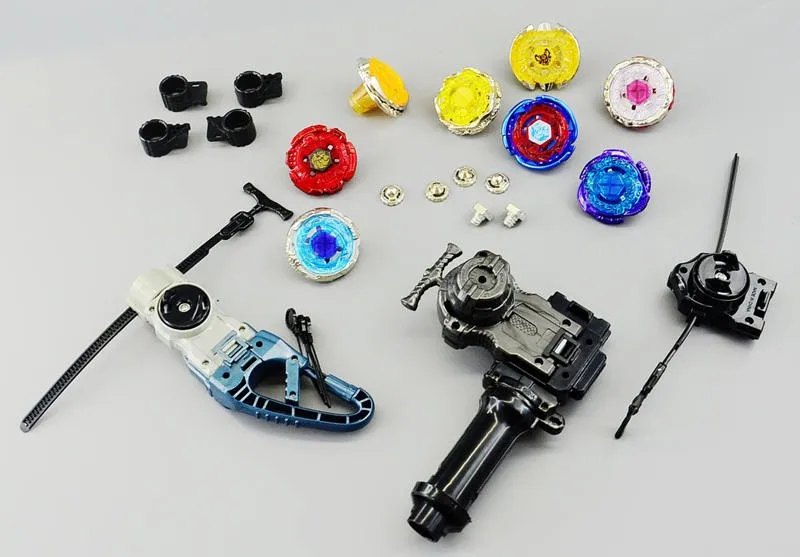 8 шт./лот Bey Metal Fusion 4D Blade Fury Battle Top Master Kit