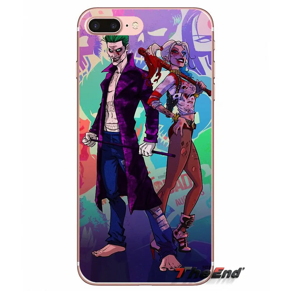 Для Huawei G7 G8 Ascend P7 P8 P9 Lite Honor 4C 5X 5C 6X Mate 7 8 9 Y3 Y5 Y6 II Pro Margot Robbie Harley Quinn отряд самоубийц |