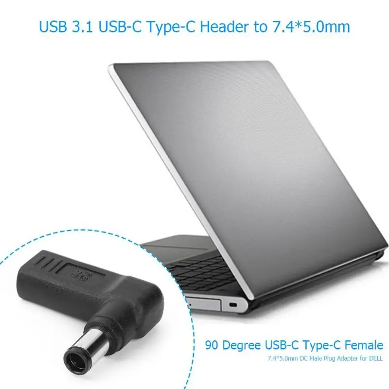 90 градусов USB3.1 USB C Type гнездо для 5 5x2 5/3 0x1 1/5 1/7 4x5 0 мм DC штекер адаптера DELL| |