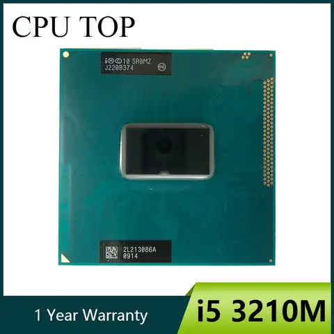 Двухъядерный процессор intel Core i5 3210M 2,5 ГГц SR0MZ socket G2 i5-3210M