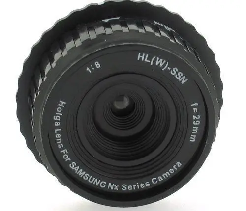 Объектив Holga HL(W)-SSN 29 мм F8 для камеры samsung серии Nx