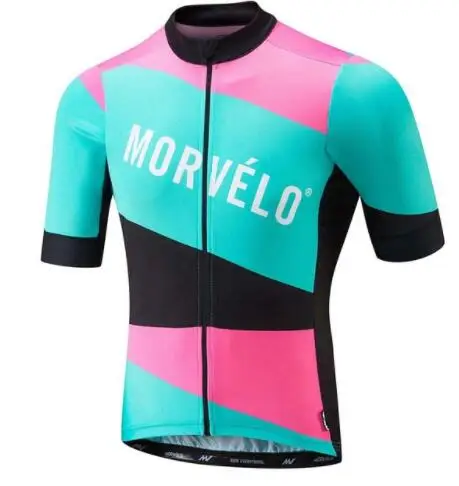 9D pad 2019 Morvelo летние дышащие короткий рукав Велоспорт Джерси Ropa De Ciclismo Hombre