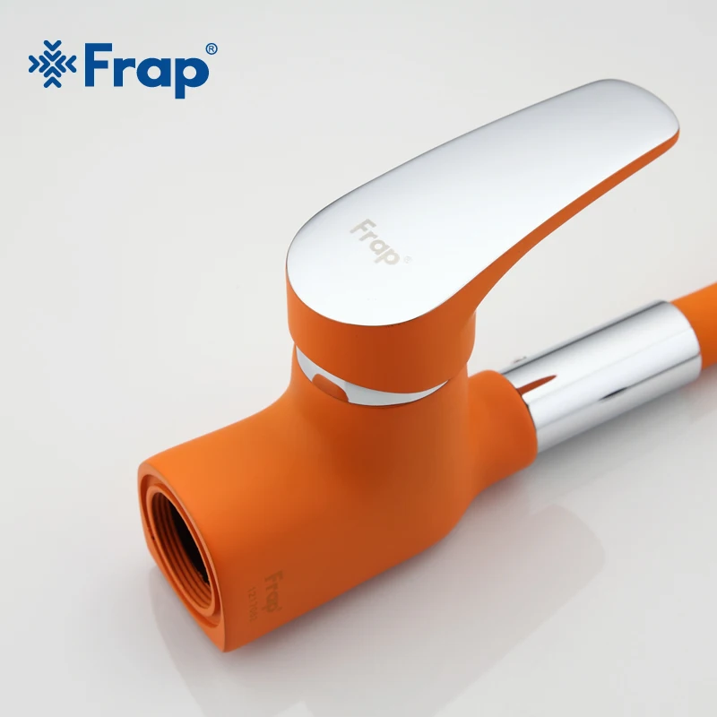 Frap смеситель из оранжевого силикагеля для кухни холодной и горячей воды кран |