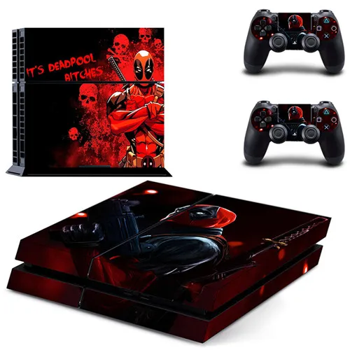 DPTM2326 Фильм X-men Дэдпул PS4 Кожа Наклейка для playstation 4 консоли и 2 контроллера Скины PS4 наклейка s винил - Цвет: DPTM2326