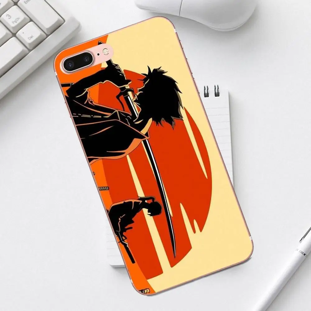 Qdowpz Sakura Moon Samurai Jack для iPhone 4 4S 5 5C SE 6 6S 7 8 Plus X XS Max XR Galaxy A3 A5 J1 J3 J5 J7 2017 чехлы телефонов |