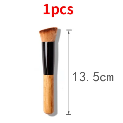 1PCS Style 6 Профессиональный набор кистей для макияжа Maquiagem основа для макияжа Тени для век подводка для глаз ресницы кисти для бровей для макияжа портативный набор кистей для макияжа глаз - Handle Color: 1PCS Style 6
