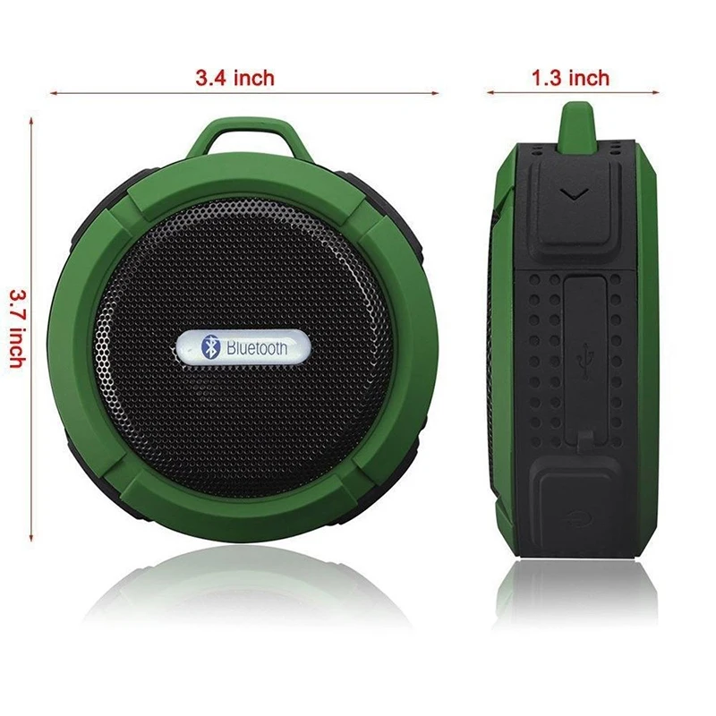 Bluetooth Колонка C6 беспроводная водонепроницаемая с микрофоном|Портативные
