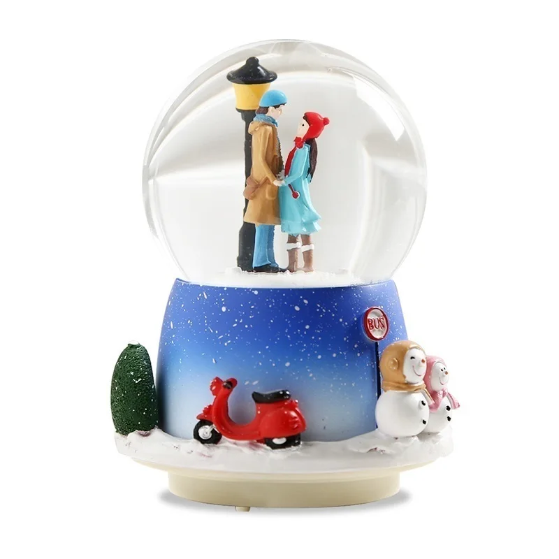 Музыкальная музыкальная шкатулка Carillon Scatole Musicali Muziekdoos Snow Globe Caja De Musica Carousel Boite A Musique Music Box