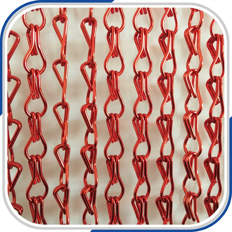 Цветная алюминиевая цепь Fly экран/цепочка для двери шторы|fly screen|fly door screensdoor screen |