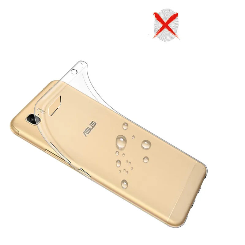 Ультратонкий прозрачный тонкий силиконовый мягкий чехол из ТПУ для ASUS Zenfone Pegasus 3S