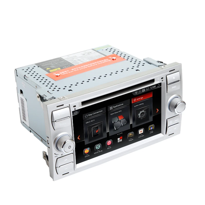 CarExc Android 9 0 OS Octa Core для Ford S-Max Kuga Fusion Transit Focus II автомобильный DVD-плеер с GPS-навигацией